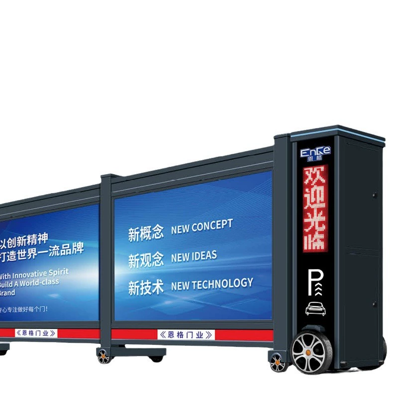 Smart school automatic electric villa, remote control, aluminum alloy