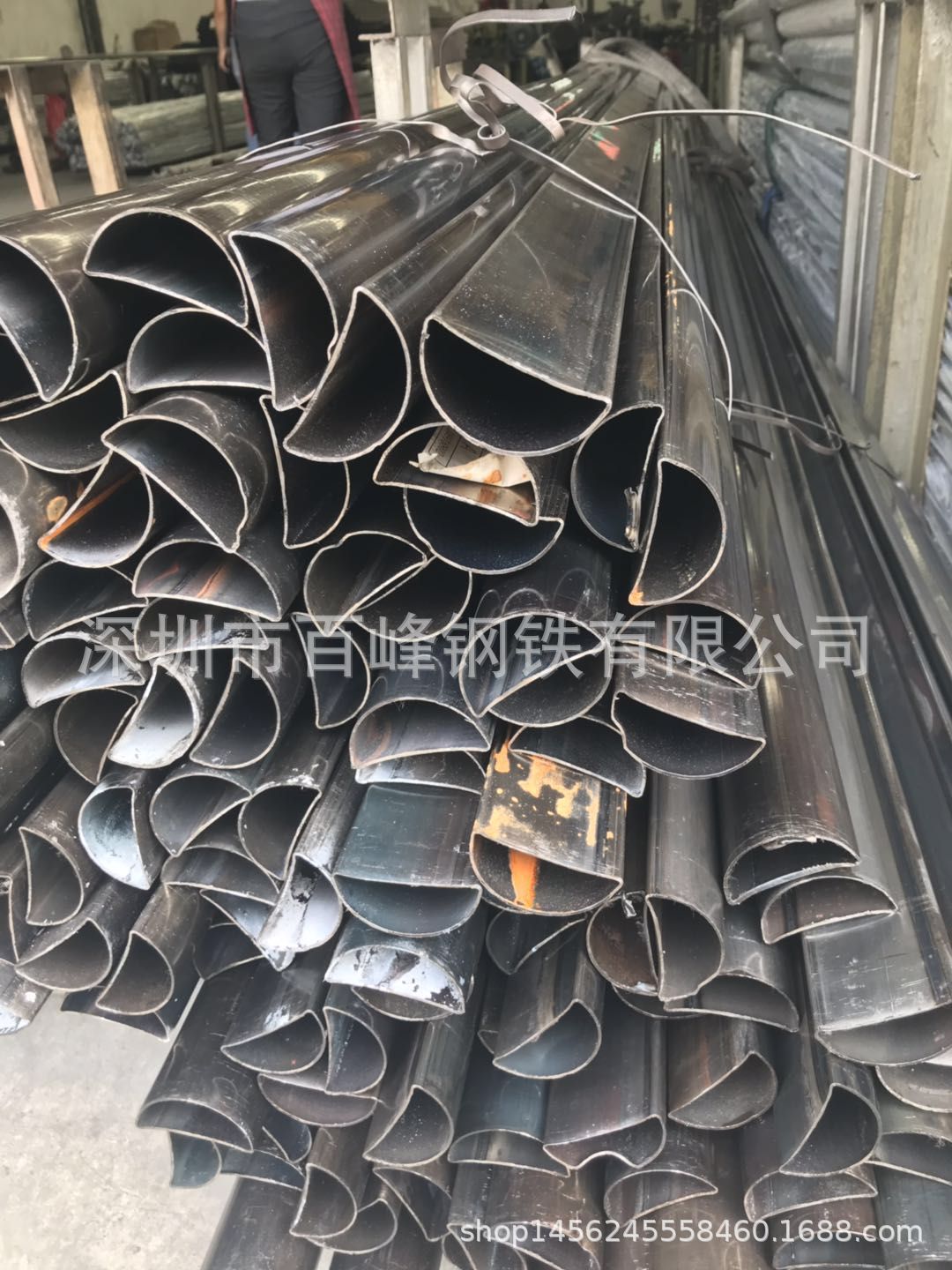 惠州批发异形管铁管家具管，小规格焊管半圆管方管，镀锌薄壁管