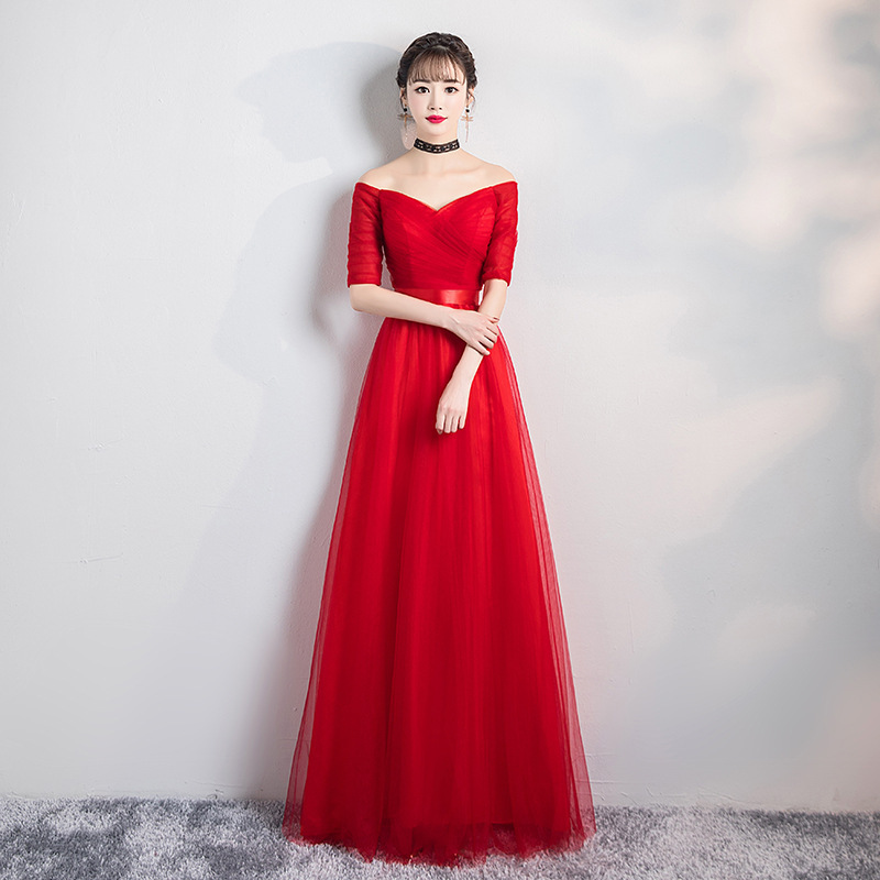 Vestido de Fiesta de Un Solo Hombro para Banquete de Compromiso, Vestido de Novia, Estilizador, Iluminador, Elegante y Gracioso, se Puede Usar Informalmente en Verano. image 10