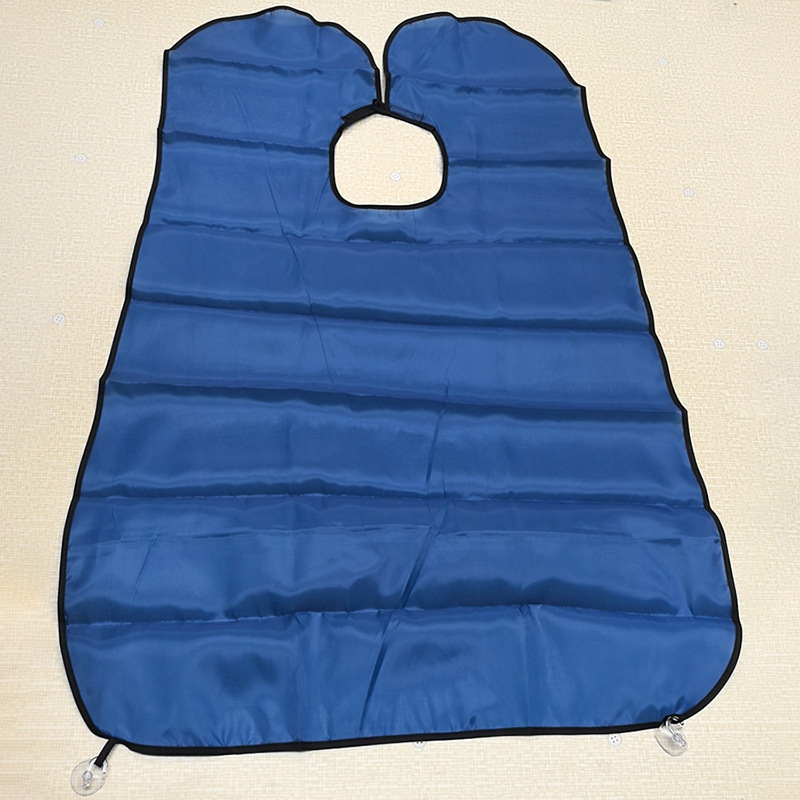 Peluquería para hombres de venta caliente transfronteriza, afeitado, afeitado, afeitado, peinado, tela, cabello que no se pega, tinte, ropa de peluquería permanente