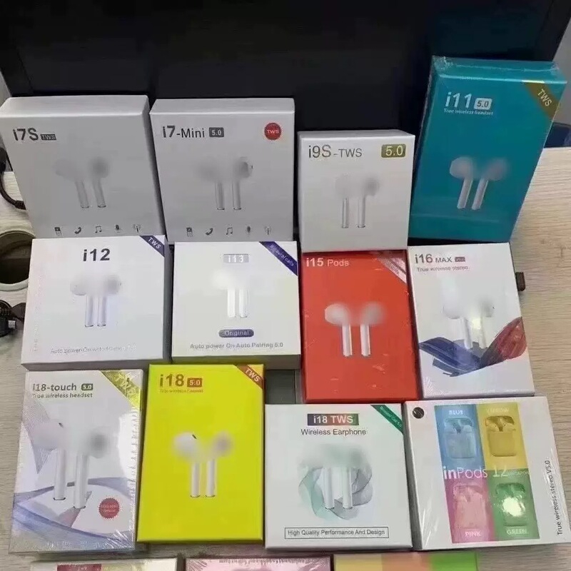 跨境新款i11 i12 i13 i14 i15 i16 i18马卡龙5.0游戏无线蓝牙耳机|undefined
