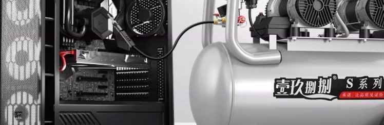 Oil-free, silent air compressor, air pump, high-power, fast inflation, 220V, portable air pump
