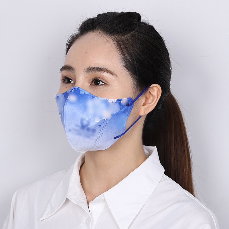 3D 커플 모델 그라데이션 블루 사슴이 당신을 가지고 있습니다