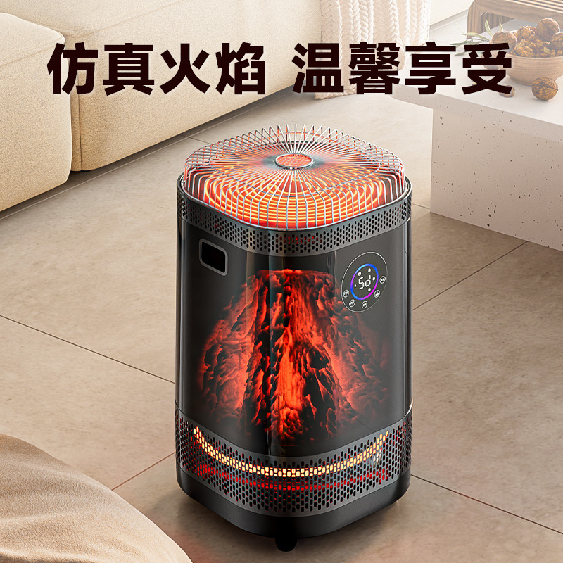 高級インテリジェント模擬炎冬の炉で紅茶を調理するための電気ヒーター屋内ストーブ高速加熱ヒーター 2024|undefined