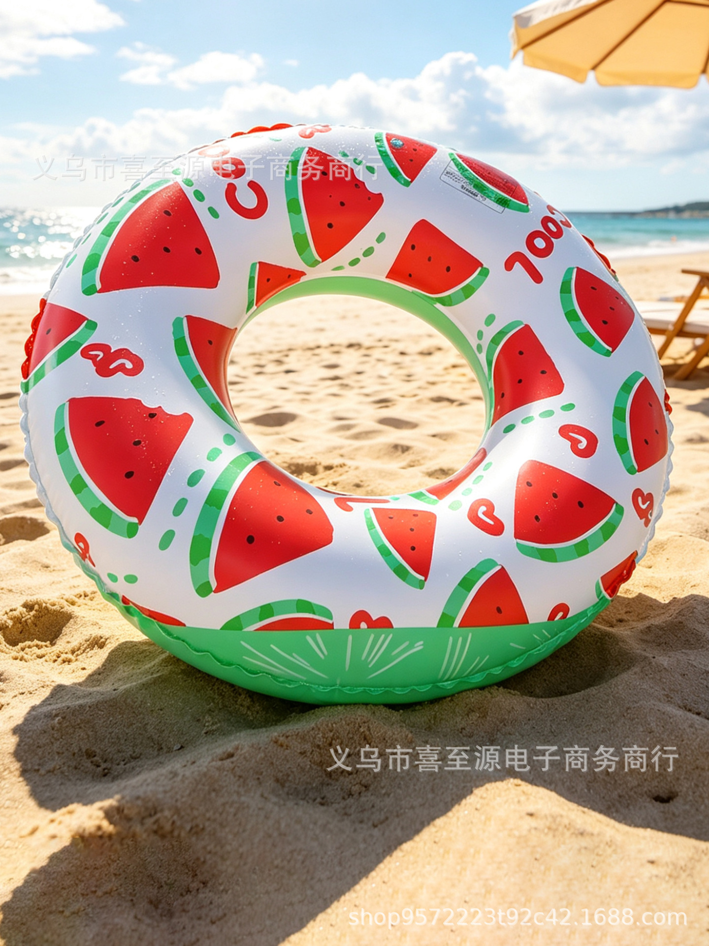 Flotador Axilar Transparente con Lentejuelas para Niños de PVC Inflable y Antivuelco