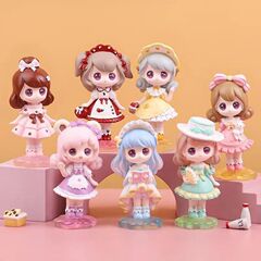 スイートハート アフタヌーンティー プリンセス アロマセラピー 石膏人形 白い胚 手作り DIY 着色おもちゃ ギフト ボーイフレンドとガールフレンド用