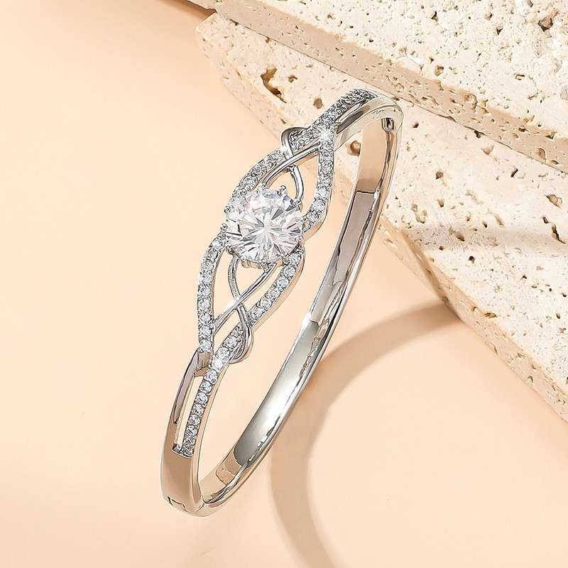 Bracciale in lega micro-intarsiata in stile vintage, placcato in oro vero, per uomo e donna, braccialetto di tendenza con personalità_voghion.com