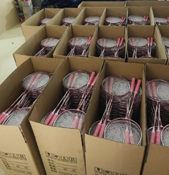 羽毛球拍铁合金