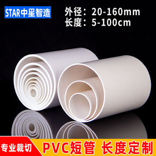 PVC�oˮ�̹ܶܶ� �Ƽӹ�����ֱ��Ӳ����ˮ��ˮ�oˮ����20 25 32 4