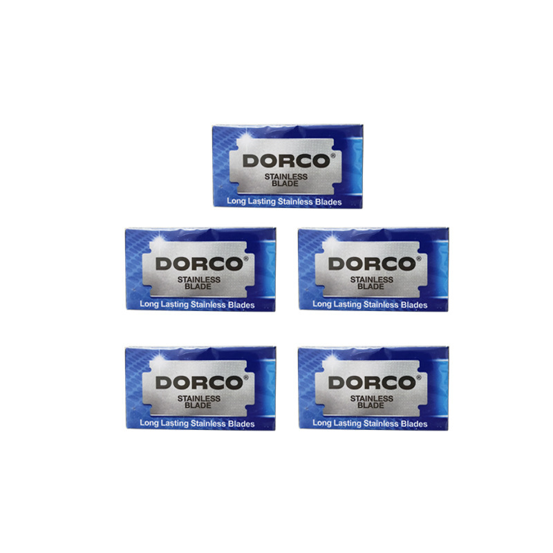 Imported Darco Stainless Steel Double-Sided Blade Razor Razor Shaving Barber Hairdressing Razor 100 Pieces