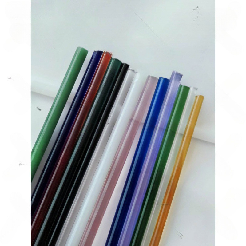 Высокобorosilicate стеклянный пруток цветное стекло для лампового стекла может быть обожжено твердым материалом ручная работа DIY сырьё цветной стеклянный пруток твердый
