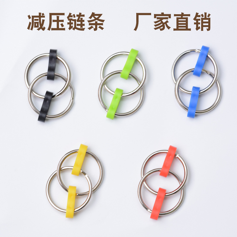 Manufactor Supplying Decompression chain Key buckle Bicycle Key buckle Puzzle decompression Toys Strange new Cross border goods in stock