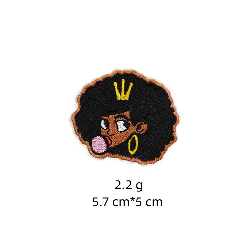 2g Weight Clothing Sticker Patches Classification 1 Piece Quantity Nonwoven, Polyester Material Human, Letter Pattern Cute Style 1 Piece Cute Human Letter Nonwoven Polyester Clothing Sticker Patches 12
