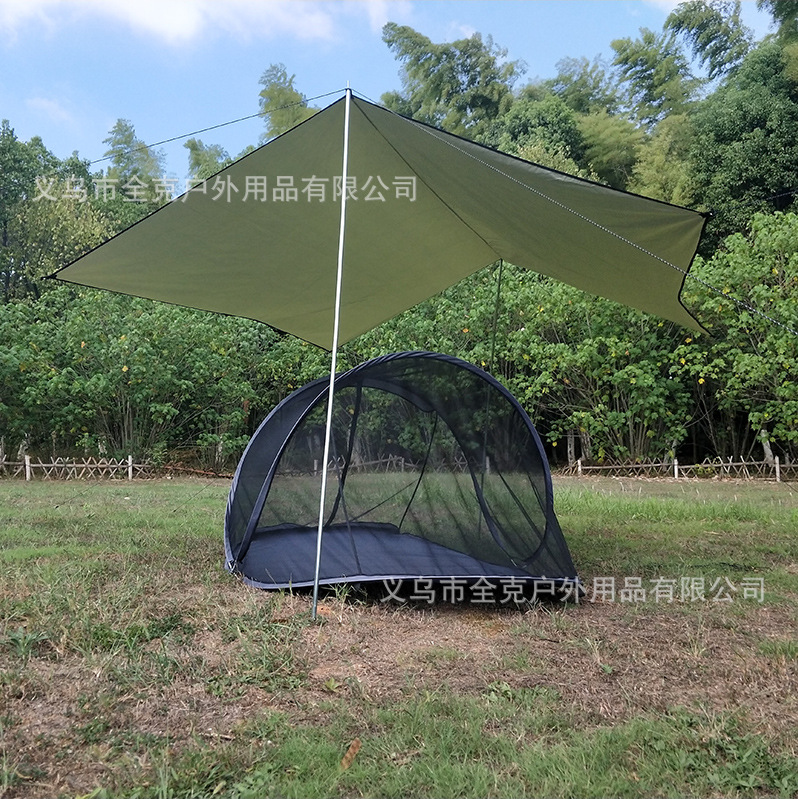 戶外網紗帳篷 全自動免搭建防蚊防蟲透氣速開網紗帳篷廠家直供
