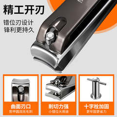 龍年禮品指甲刀套裝LOGO家用男士指甲鉗剪指甲修腳刀工具炎甲溝