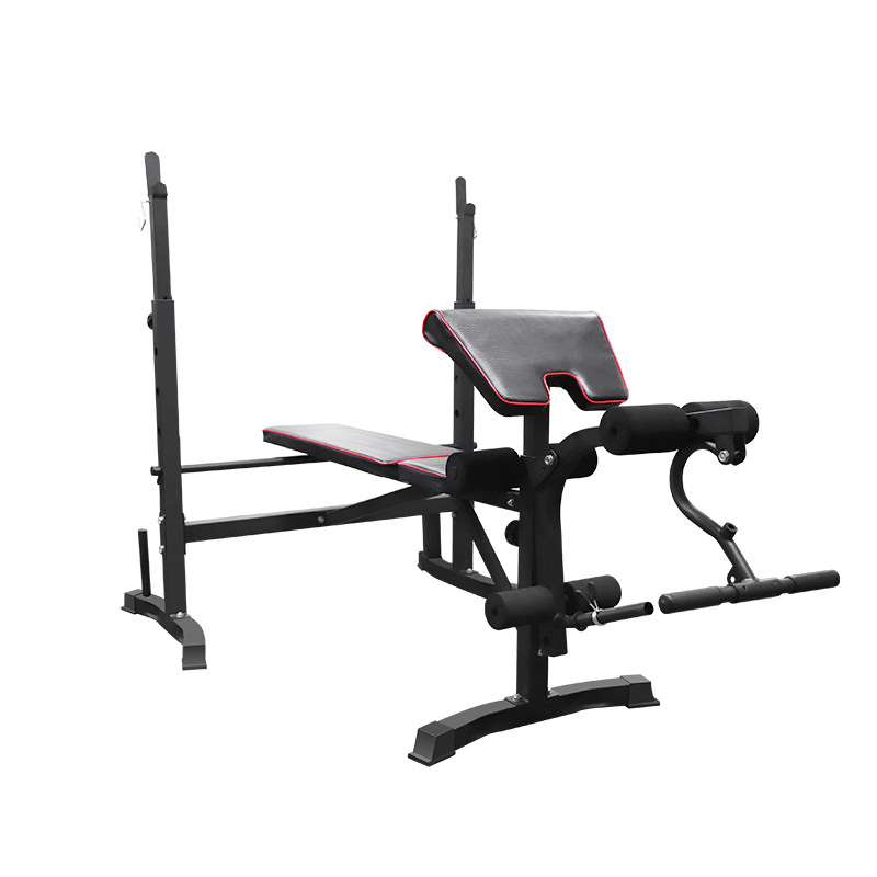 Zyfit Banco prensa rack casa fitness equipo hombres Squat Barbell traje multifuncional fitness taburete peso banco