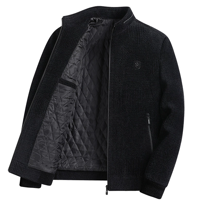 Winter jacket, for middle-aged man, increased thickness