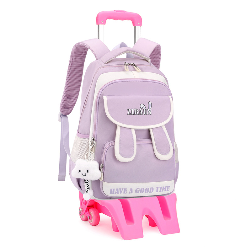 Peces naturales bolsas de tracción de estudiantes de primaria de tres a seis grados de niñas de moda de gran capacidad bolsas de tracción de estudiantes de secundaria