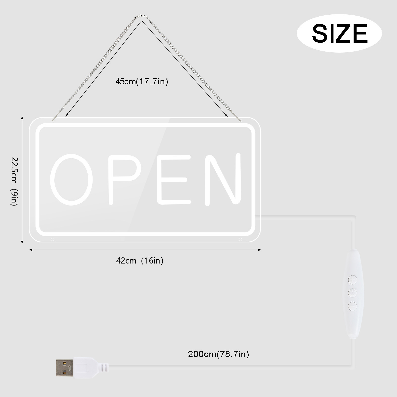 5V 노란색과 흰색 빛