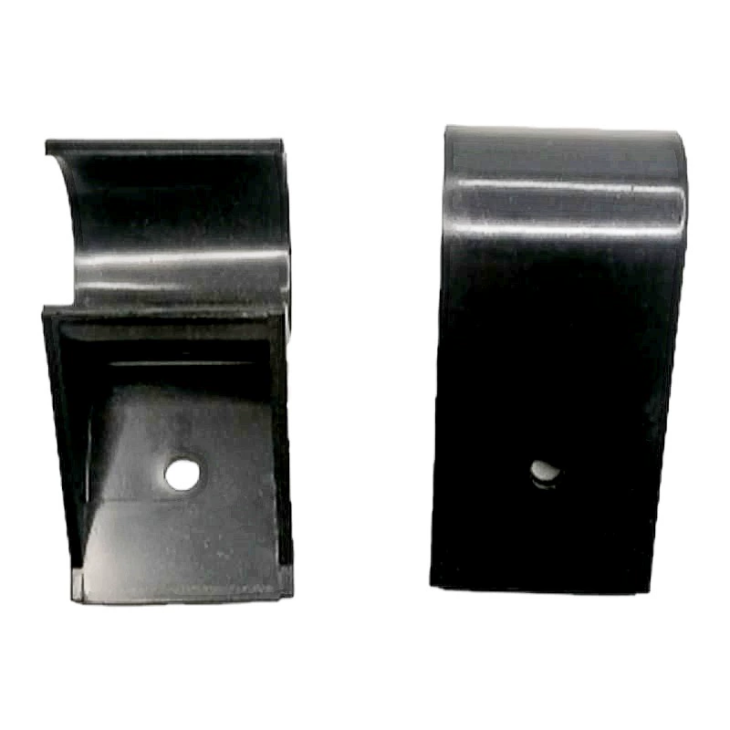 Зажим для пластиковой трубки Lean/односторонний код трубы/зажим для крепления панели верстака/черно-бежевая пластиковая пряжка для трубки