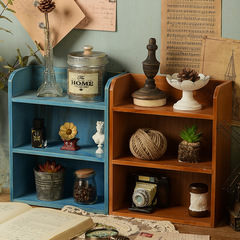 zakka雜貨家居裝飾三層擱架3層收納壁牆面掛壁面雜貨展示架M-9116