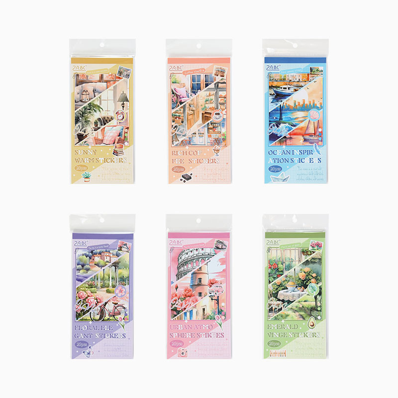 Memorias nebulosas pegatinas impermeables transparentes pegatinas de mascotas Bendiy cuaderno diario decoración pegatinas retro transfronterizas cuaderno manual
