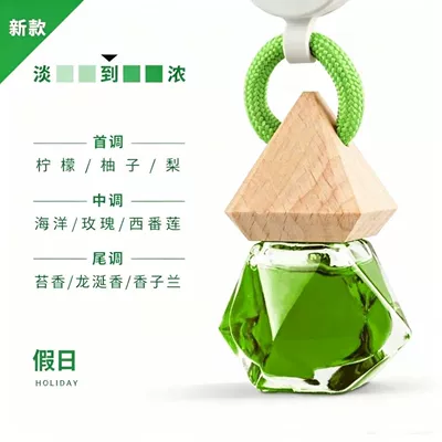 Fragrance with Gardenia Scent, Long-Lasting Fragrance, Car Perfume Aromatherapy - crystal-diamond-holiday-langlong-car-perfume-with-the-same-fragrance-free-trial