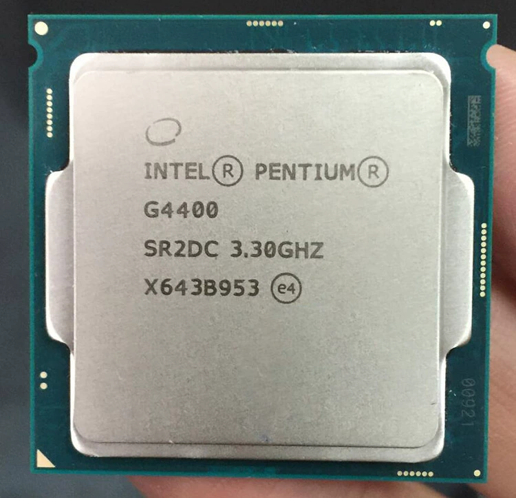 CPU G4400 LGA1151 Pentium Dual-core разборка процессора