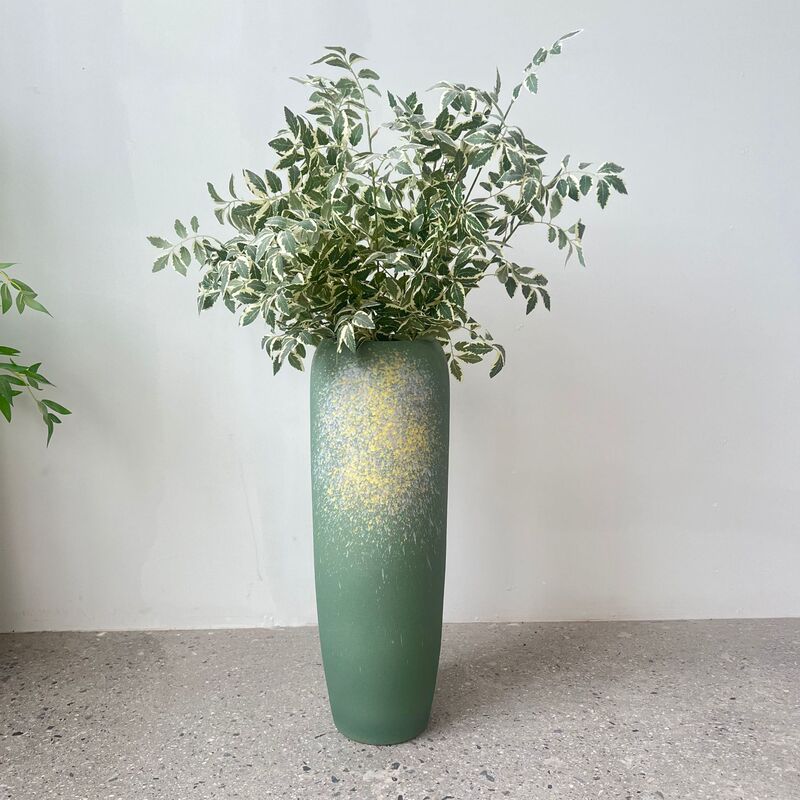Wholesale 50cm tall floor-standing vases, colorful vintage modern minimalist hydroponic ceramic ornaments, Jingdezhen ceramics