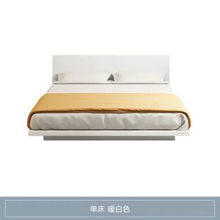 Zhiguang Japanese Tatami Bed Master Bedroom Small Bedroom Bed Homestay Loft Bed Solid Wood Low Bed Parent-Child Floor Bed