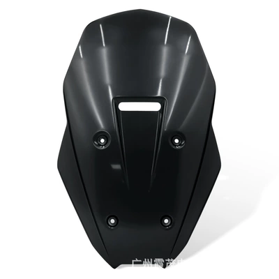 Compatible with ZONTES 368-G, new model high-height front windshield, sporty windscreen, 368G modified windscreen (Motorcycle front windshield) - black