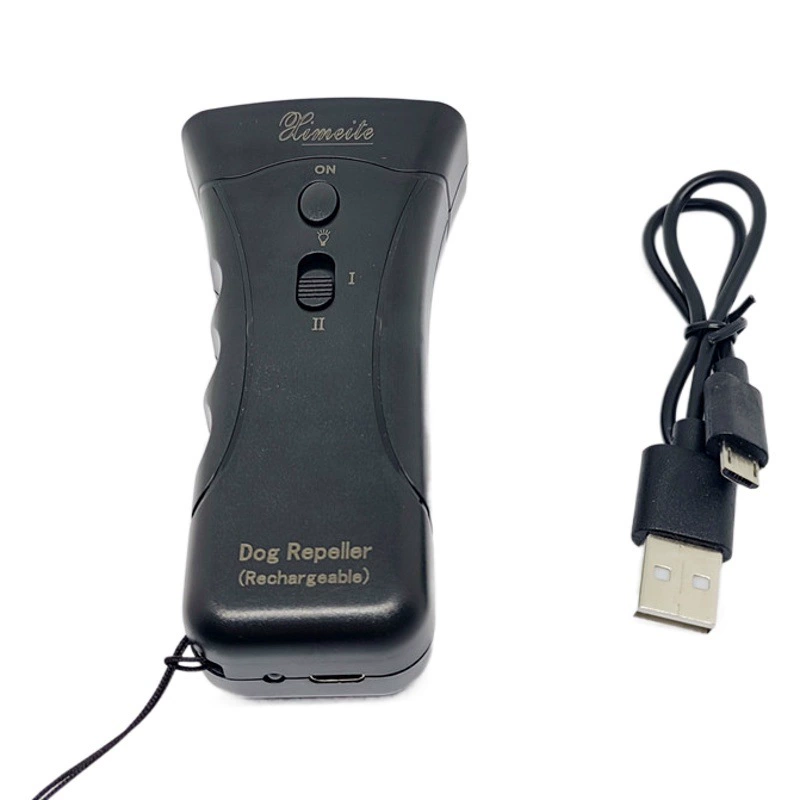USB перезаряжаемый Репеллент для собак перезаряжаемая литиевая батарея Репеллент для собак артефакт дрессировщик собак мощный ультразвуковой репеллент для собак