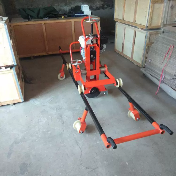 NMG-4 Боковой шлифовальный станок для рельсов внутреннего сгорания Сварочный шлаковый шлифовальный станок ручной толкающий шлифовальный рельсовый станок