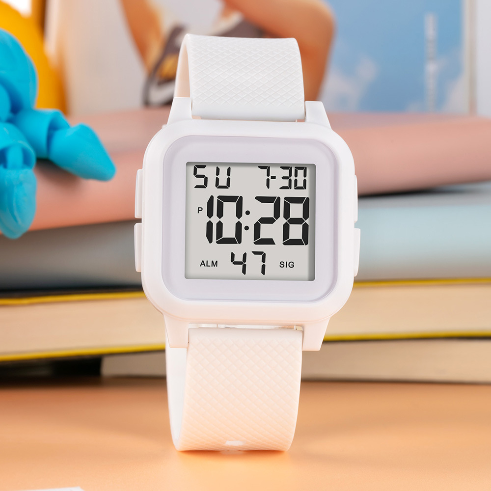 Nuevo reloj electrónico de alarma de alarma adolescente, estudiantes de secundaria secundaria, reloj electrónico de luz nocturna al por mayor
