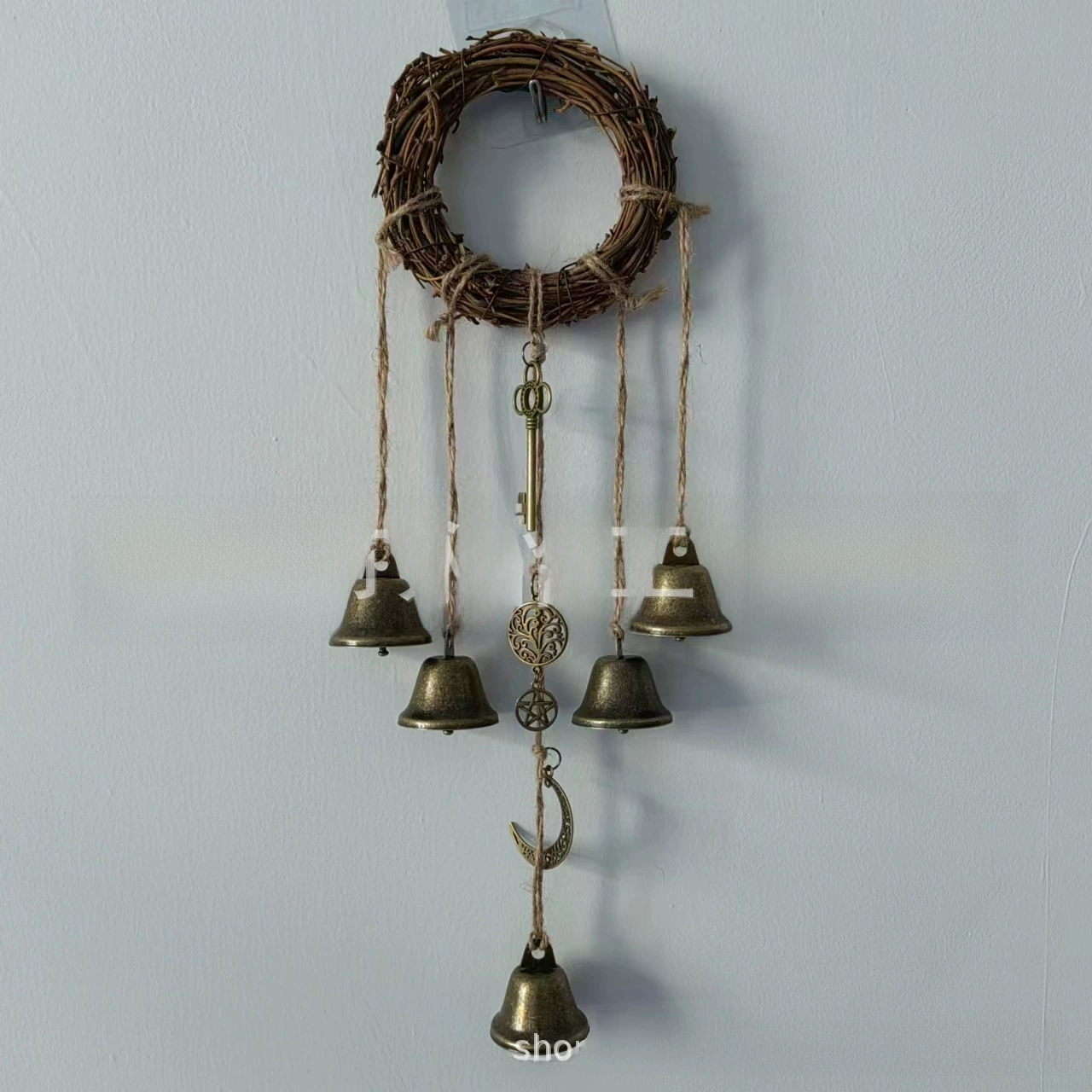 Защитный подвесной дверной колокольчик-ворч Ворожея просьба Crystal Wind Bells для комнаты украшение