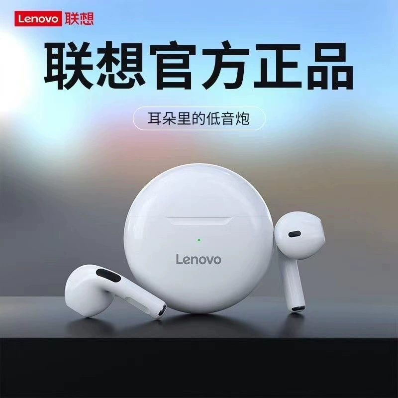 Lenovo Ht38 Bluetooth Headset Semi-In-Ear High-Quality Sound Long Battery Life Sports Noise Reduction 2026 New Model