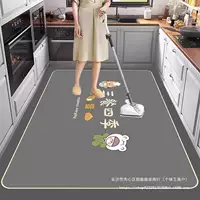 Новые кухонные коврики из диатомовой грязи, нескользящие, маслостойкие, протираемые, моющиеся, водопоглощающие, водонепроницаемые ковры, устойчивые к пятнам коврики для ног оптом
