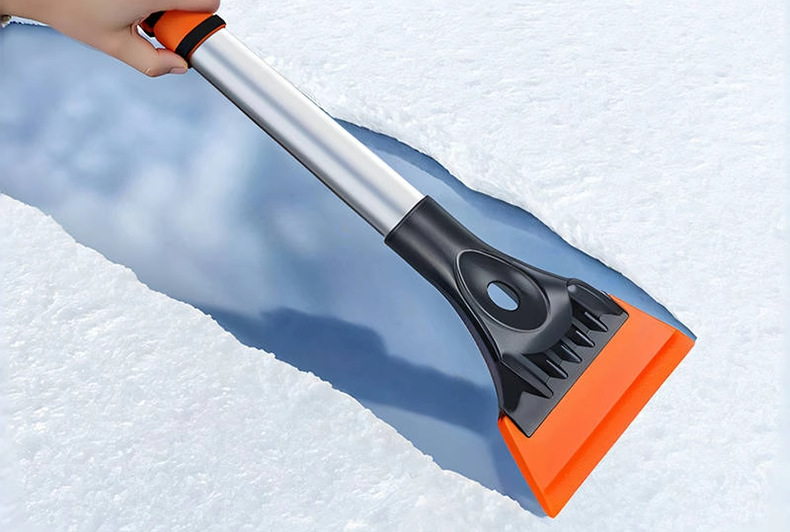 Snow removal shovel car car snow scraping and defrosting artifact snow shoveling tool car window glass snow sweeping brush deicing car shovel