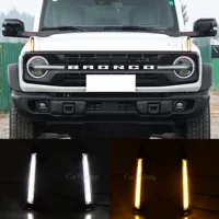 Подходит для Ford 21-24 Lamma Bronco крышка огни боковые огни Дневной свет рулевое управление лампа