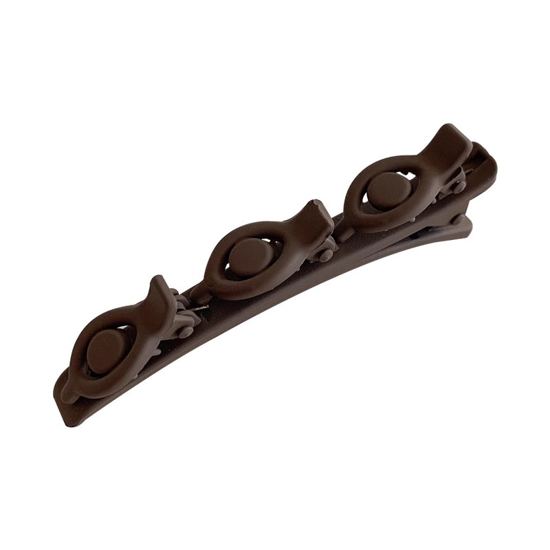 Pelo corto perm trenzado artefacto frente femenina lado Bangs horquilla rota princesa clip de pelo clip de pico de pato perezoso tocado