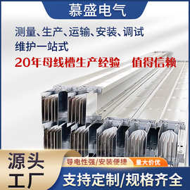 密集型母线槽高低压封闭式浇筑铜铝排耐火防水明线行400A-6300A