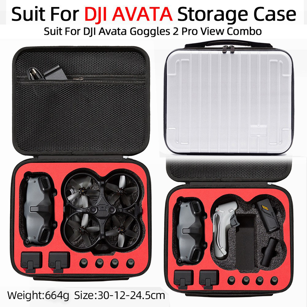 Adecuado para la maleta DJI AVATA dji Avatar Chuangyue bolsa de almacenamiento de máquina experiencia de carreras bolsa de gafas