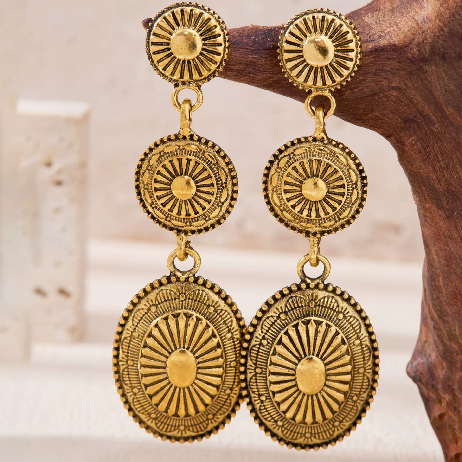 (Переход торговли за пределы границ), винтажные джинсовые серьги, boho стиль