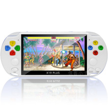 新款外贸16G四代X9掌上PSP游戏机 5.1寸大屏128街机怀旧FCgba掌机