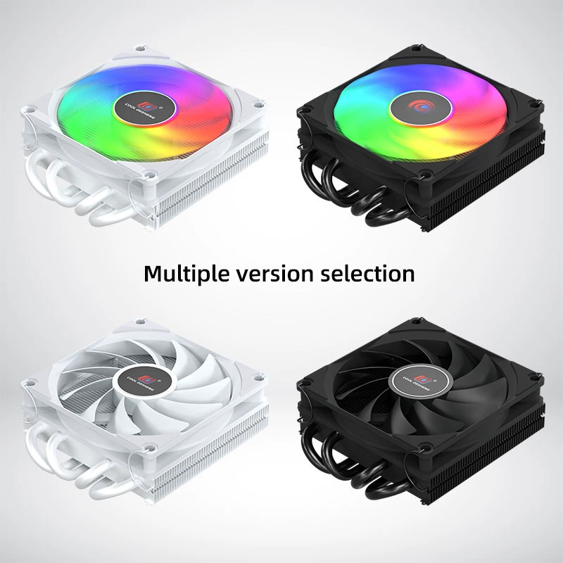 Низкопрофильный радиатор HP3700 для ITX, универсальное решение 1700/1200/115X/AM4 с вентилятором для охлаждения