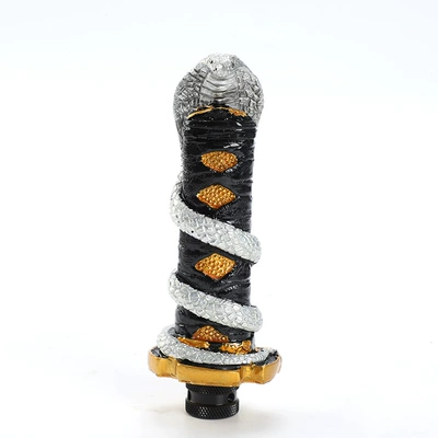 Cab and accessories | Handle - snake-head-silver