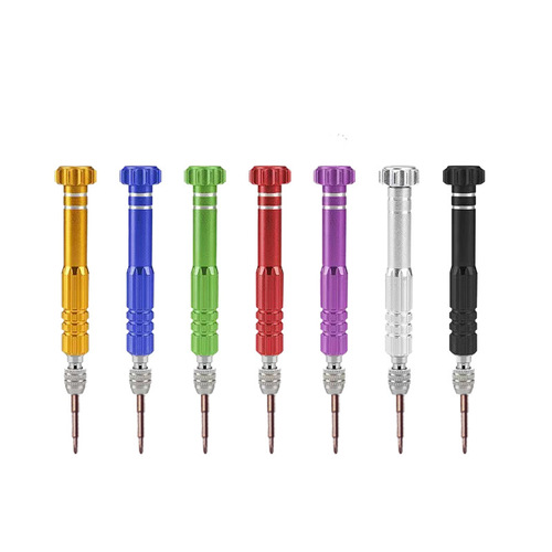 Aluminum Alloy Apple iPhone Repair Disassembly Tool Manual Multi-function Five-in-One Screwdriver Set Tool Wholesale