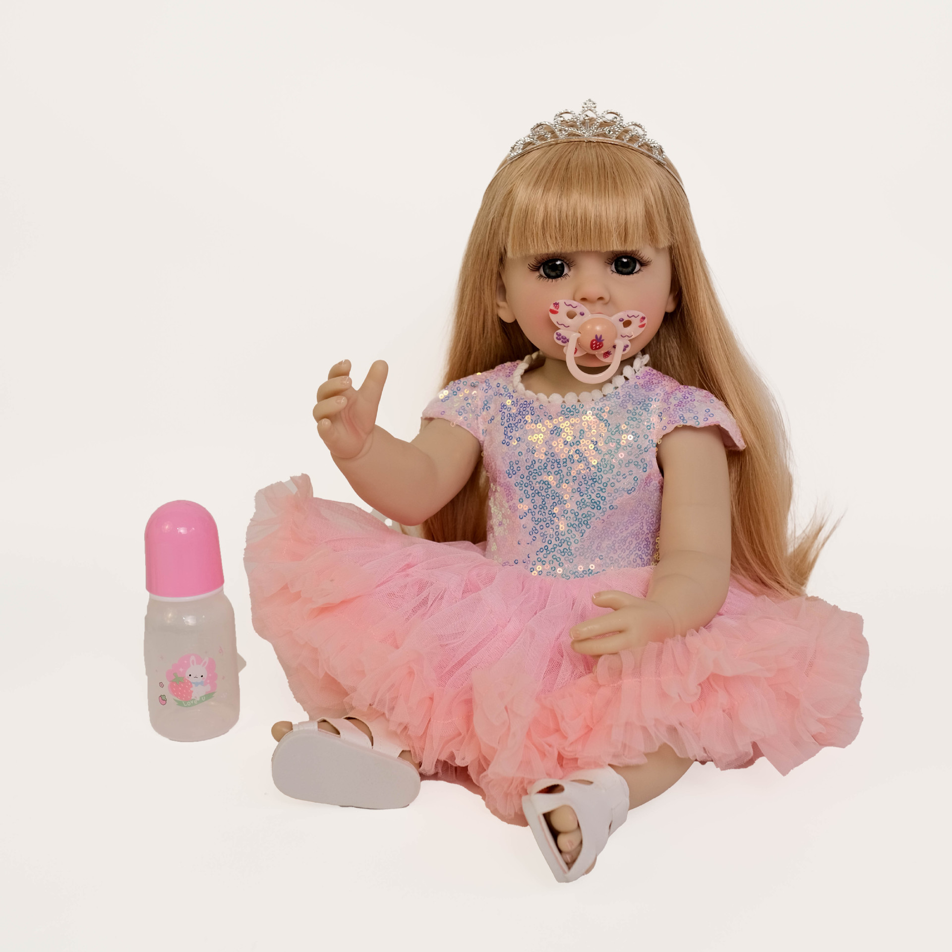 NPK genuino 55 cm totalmente adhesivo simulación renacimiento muñeca Betty oferta caliente transfronteriza OZON WB