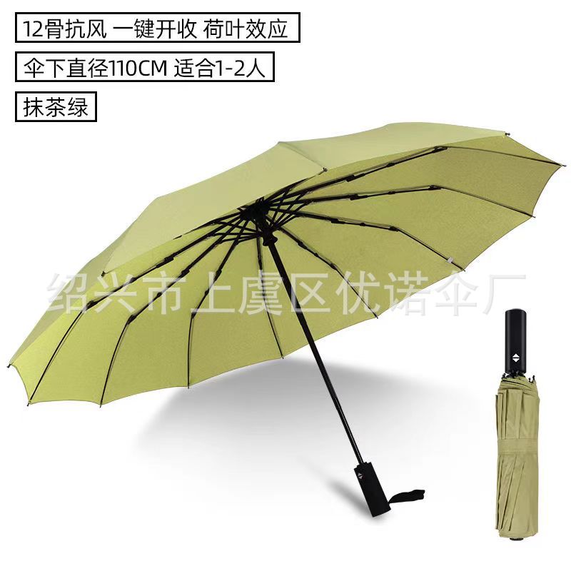 12가닥 전자동 비즈니스 스타일 말차 그린 인기 디자인