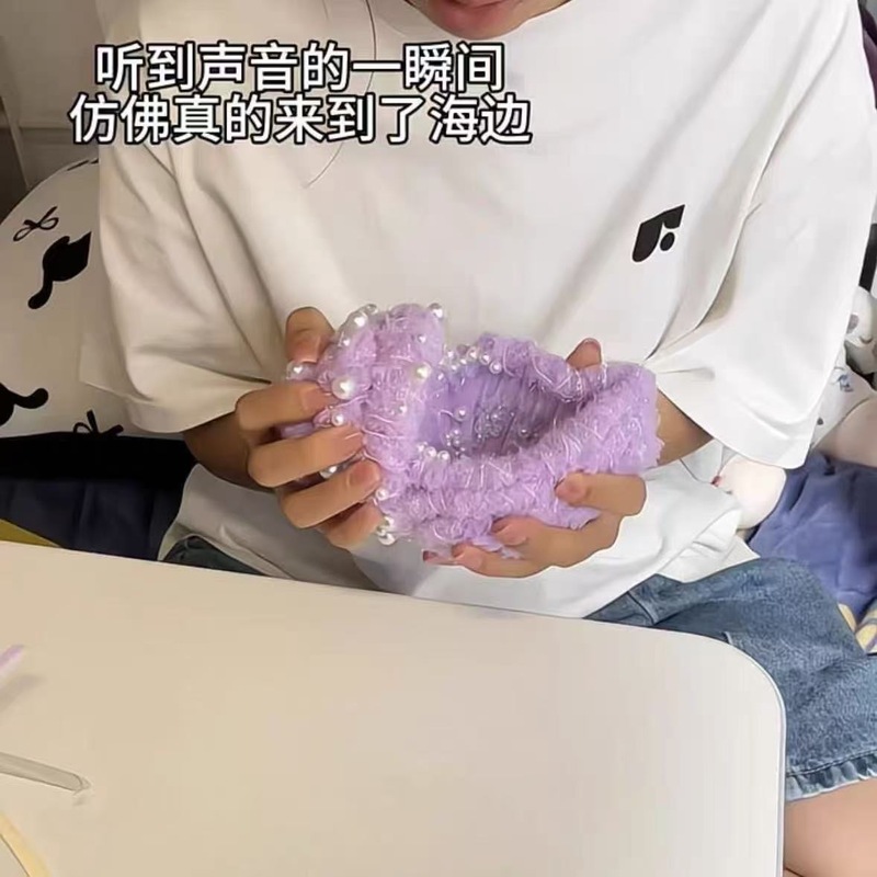 传音海螺diy材料包手工制作可录音的毛绒公仔送情侣闺蜜表白礼物|undefined